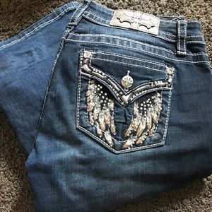 Miss me boot cut jeans